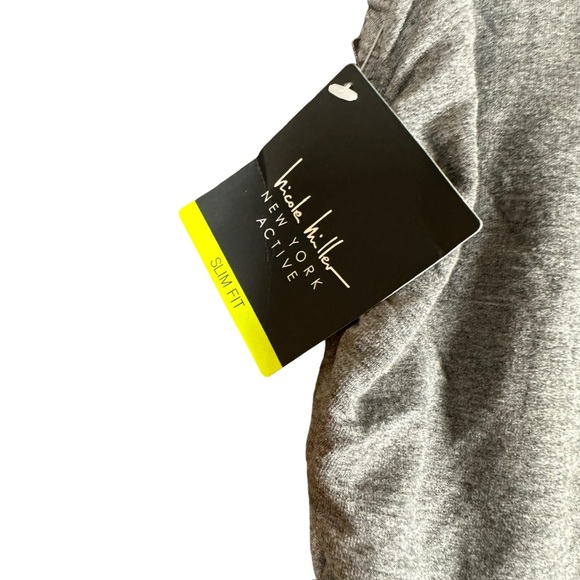 Nicole Miller NWT Women’s S Small Gray Drapey Ruched Stretch Skirt Active - Picture 3 of 14